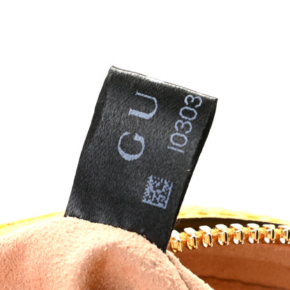 Gucci GG Supreme Monogram Flora Web Mini Ophidia Round Shoulder Bag Beige Multicolor Crop 9 of 10
