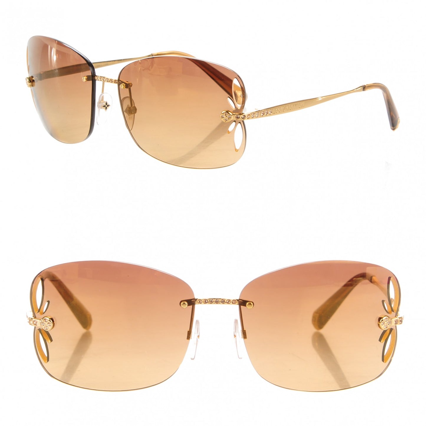 Lily Strass Sunglasses Z0640U Light Umber