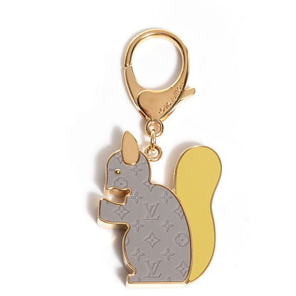 Louis Vuitton Anamania Ecureil Squirrel Bag Charm Gris Art Deco 1 of 5