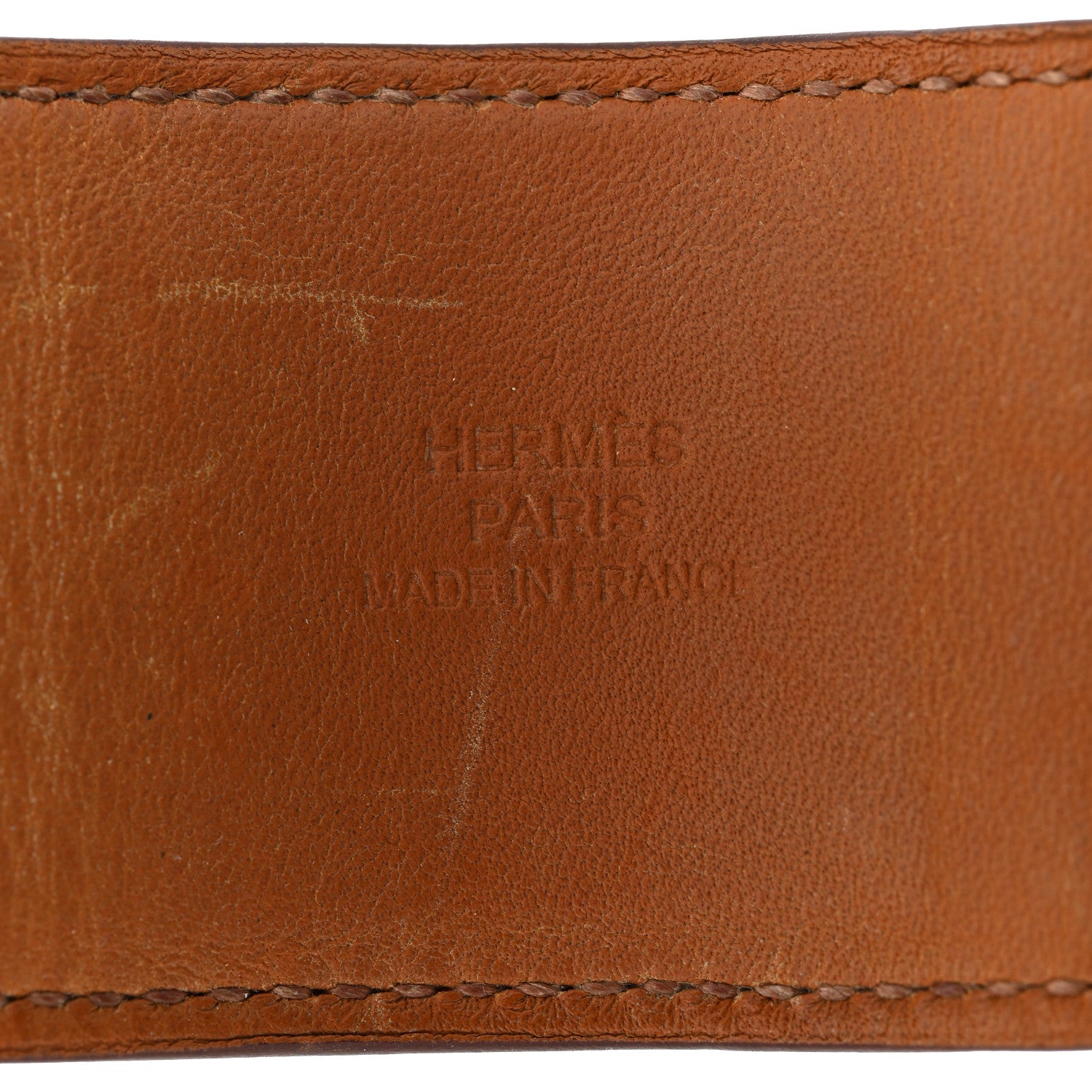 Hermes Epsom Collier De Chien CDC Bracelet S Orange 4 of 8