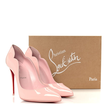 Christian Louboutin Patent Hot Chick 100 Pumps 39 Rosy 9 of 9