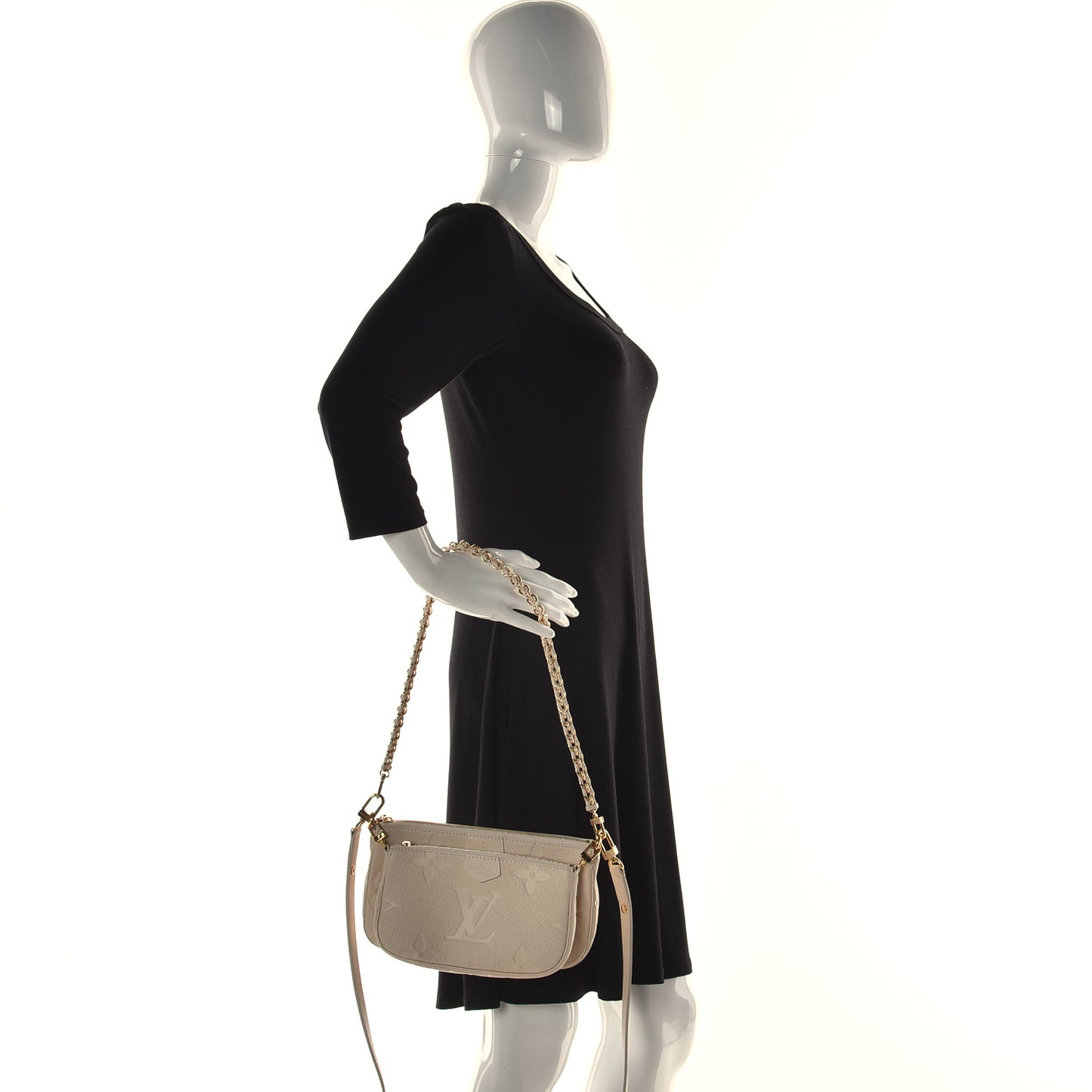 Empreinte Monogram Giant Multi Pochette Accessories Cream