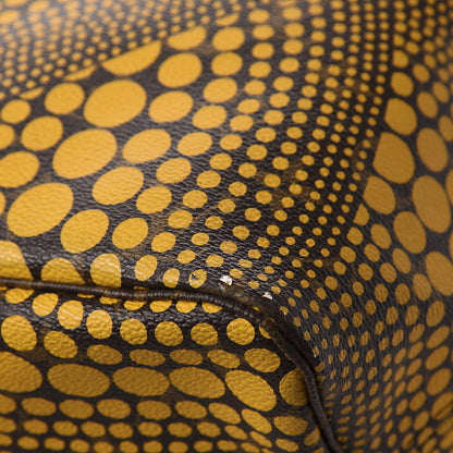 Louis Vuitton Monogram Kusama Waves Neverfull MM Yellow 9 of 13