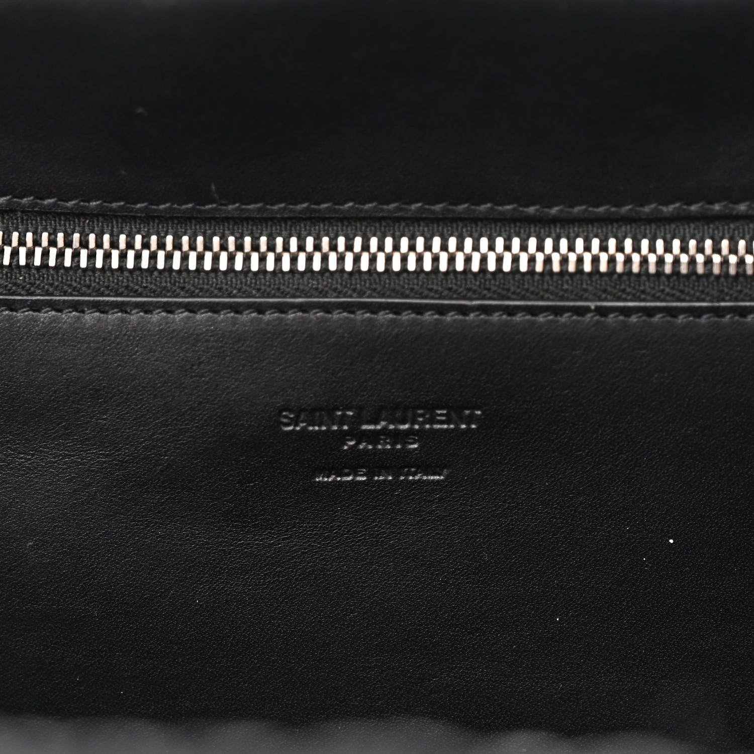 Saint Laurent Raffia Medium Panier Bag Black 6 of 9