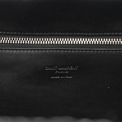 Saint Laurent Raffia Medium Panier Bag Black 6 of 9