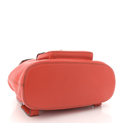 Gucci Calfskin Small Bamboo Backpack Orange 4 of 13