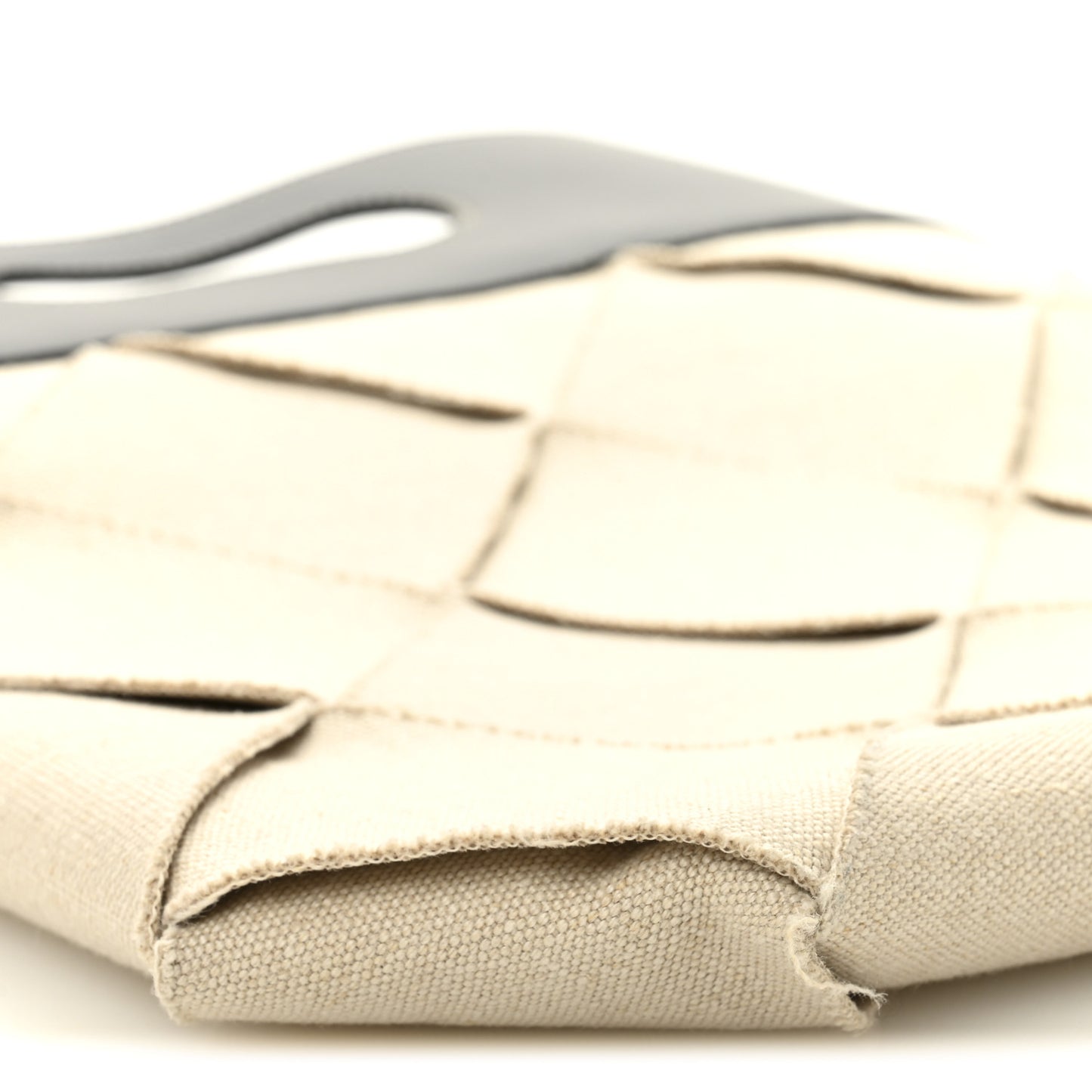 Canvas French Calfskin Small Slip Tote