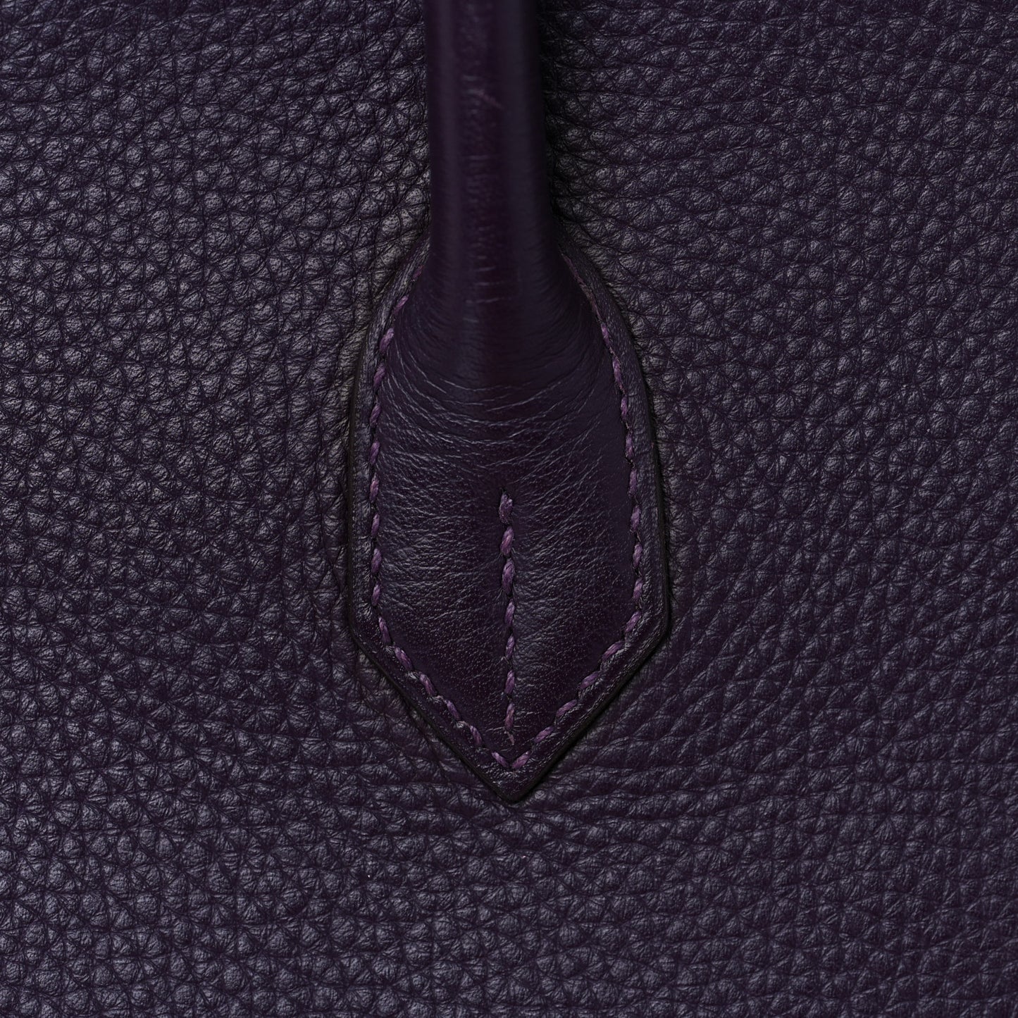Taurillon Clemence Birkin 40 Raisin