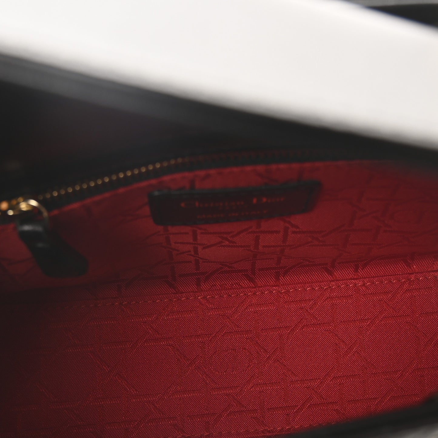 Lambskin Cannage Small My ABCDior Lady Dior Black