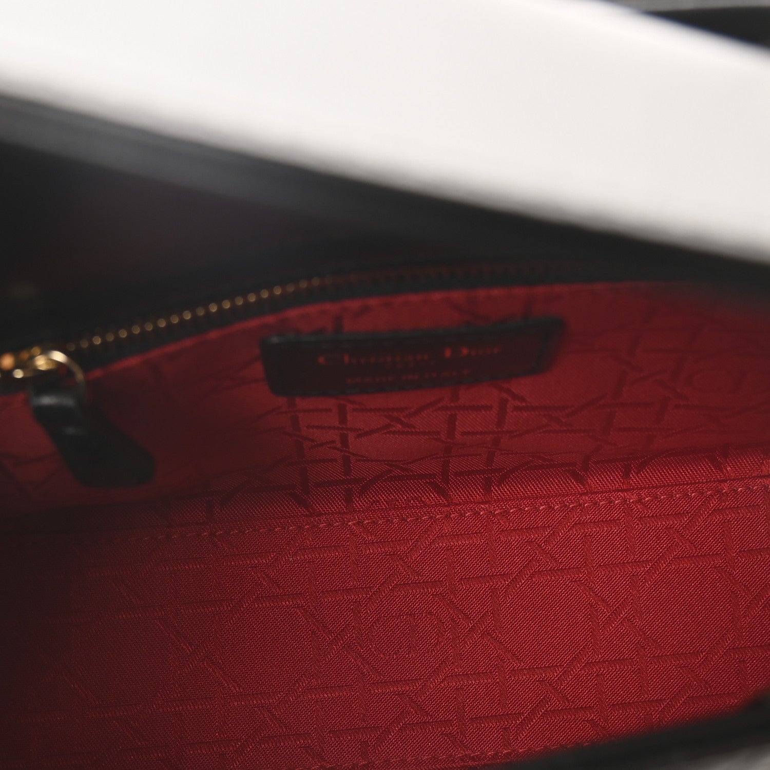 Christian Dior Lambskin Cannage Small My ABCDior Lady Dior Black 5 of 10