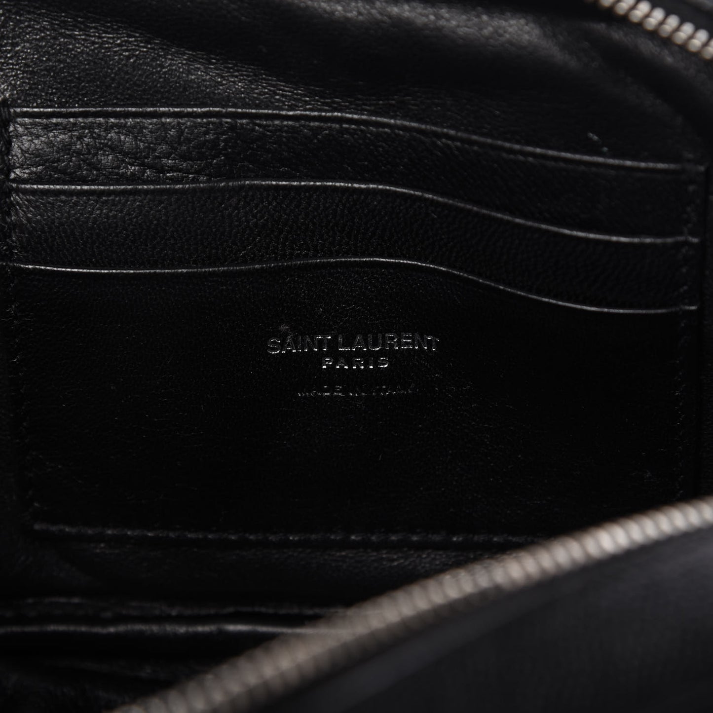 Grain De Poudre Matelasse Monogram Mini Lou Camera Bag Black