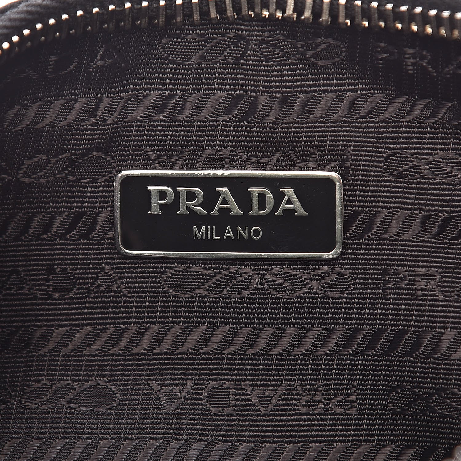 Prada Nylon Re-Edition 2005 Shoulder Bag Black 7 of 12