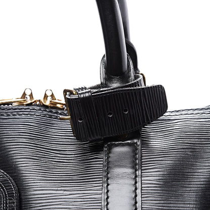 Louis Vuitton Epi Keepall 45 Black 10 of 12
