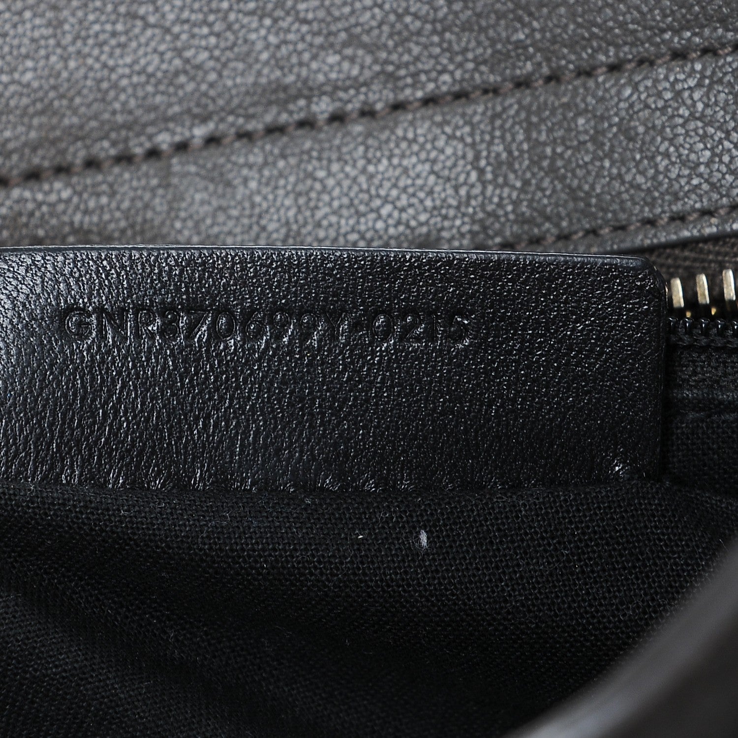 Saint Laurent Sheepskin Small Cabas ChYc Grey 8 of 15