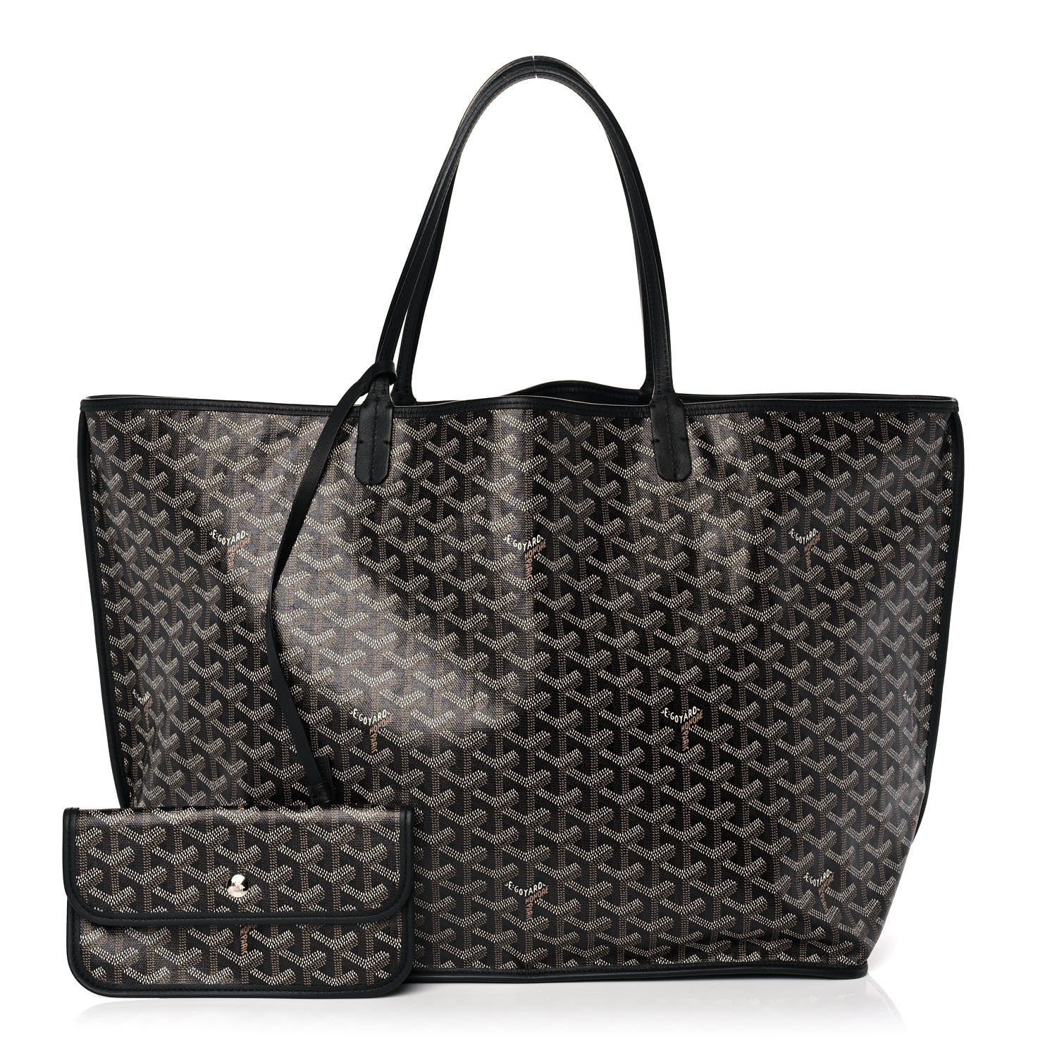 Goyard Goyardine Reversible Anjou GM Black 1 of 22