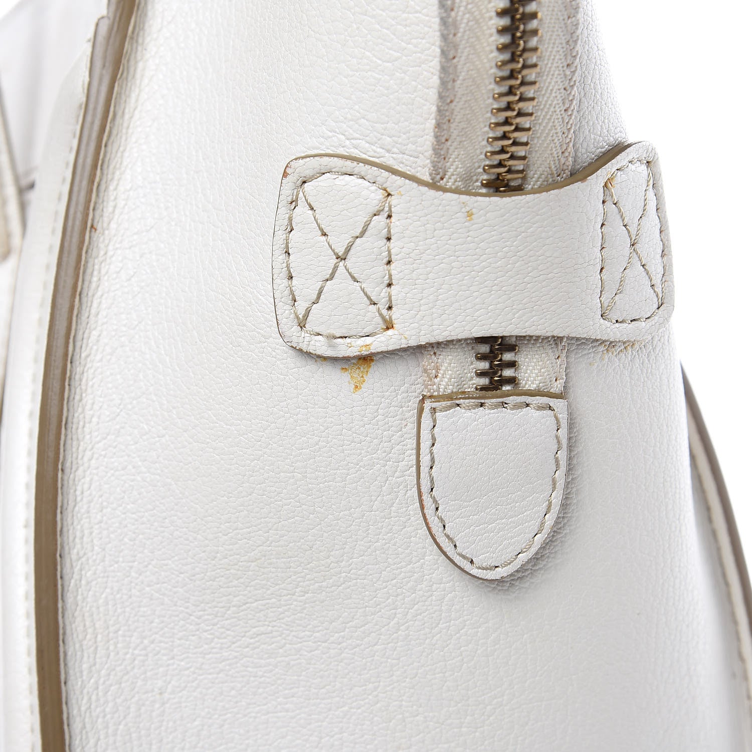 Celine Goatskin Micro Luggage White 9 of 18