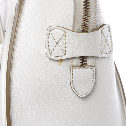 Celine Goatskin Micro Luggage White 9 of 18