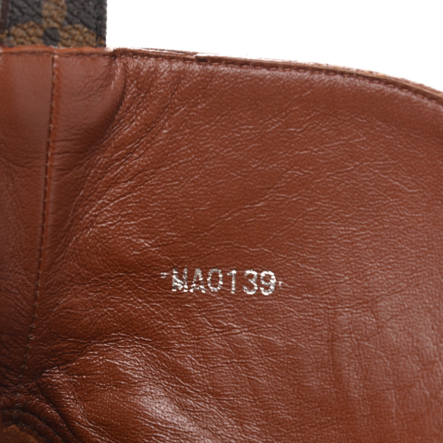Calfskin Monogram Star Trail Ankle Boots 35 Cognac