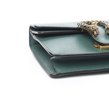 Gucci Calfskin Mini Dionysus Shoulder Bag Emerald 7 of 9