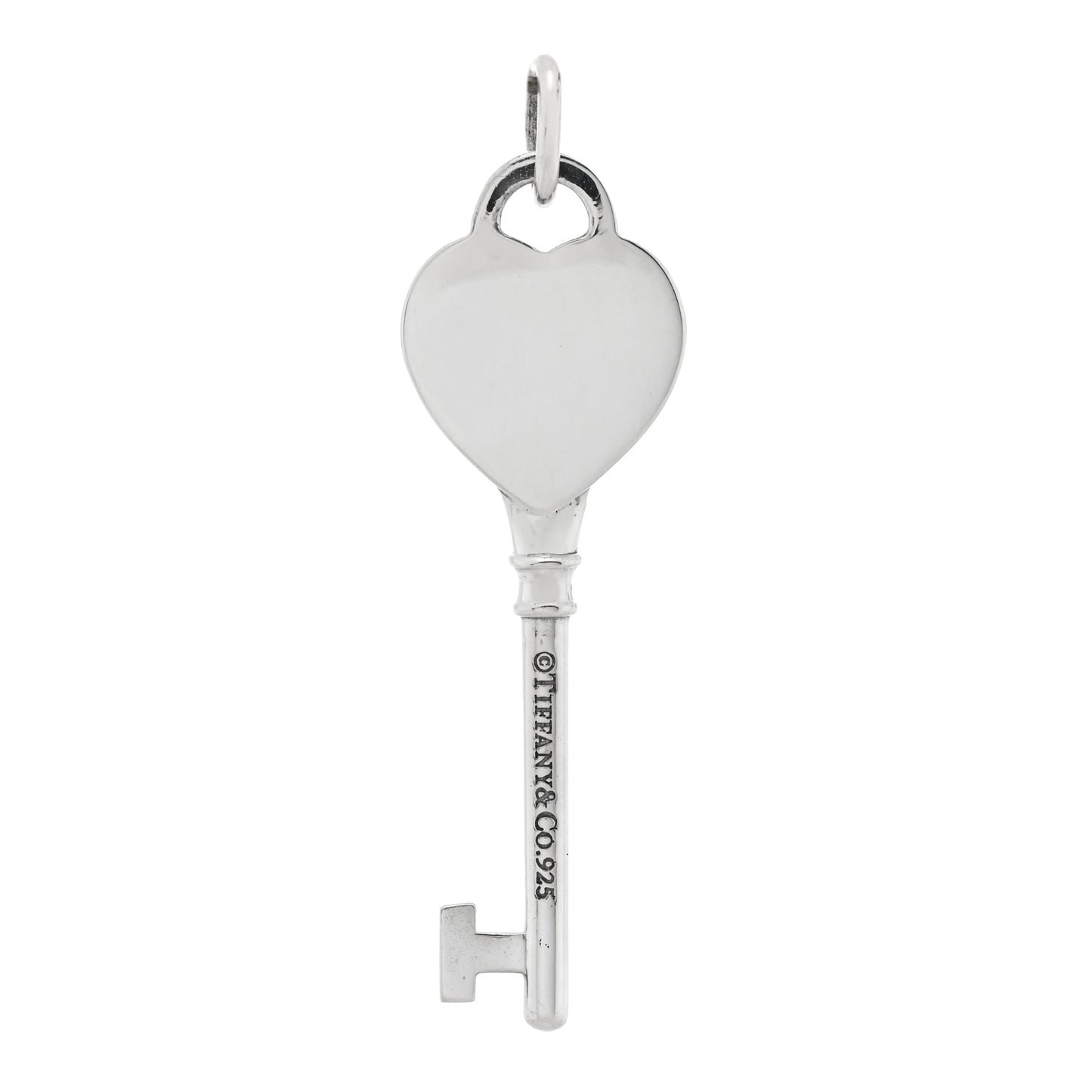 Sterling Silver Return To Tiffany Heart Key Pendant