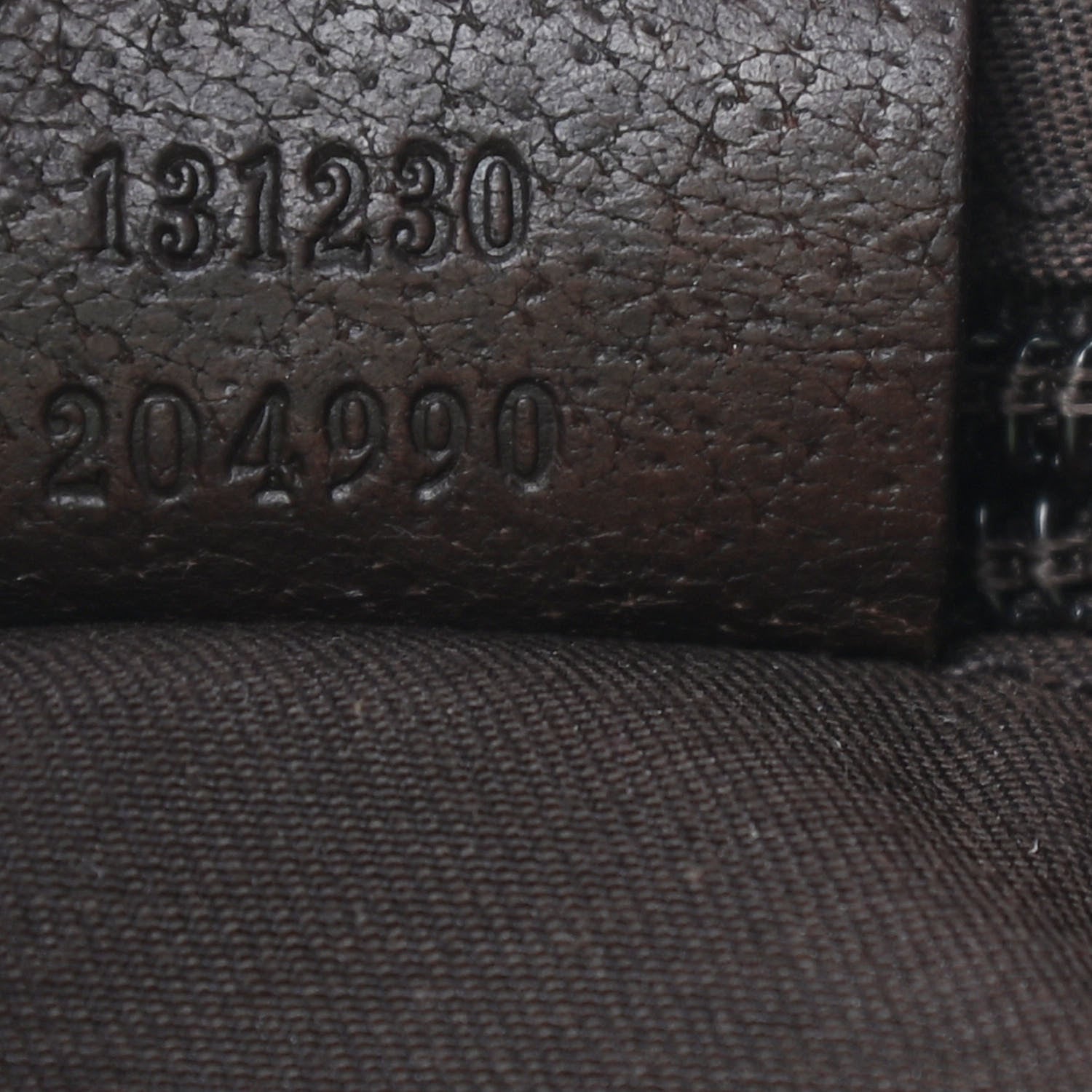 Gucci GG Monogram Medium Web Handle Bucket Tote Dark Brown 7 of 11