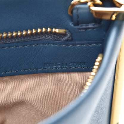 Chloe Calfskin Mini Roy Chain Pouch Vinyl Blue 7 of 9