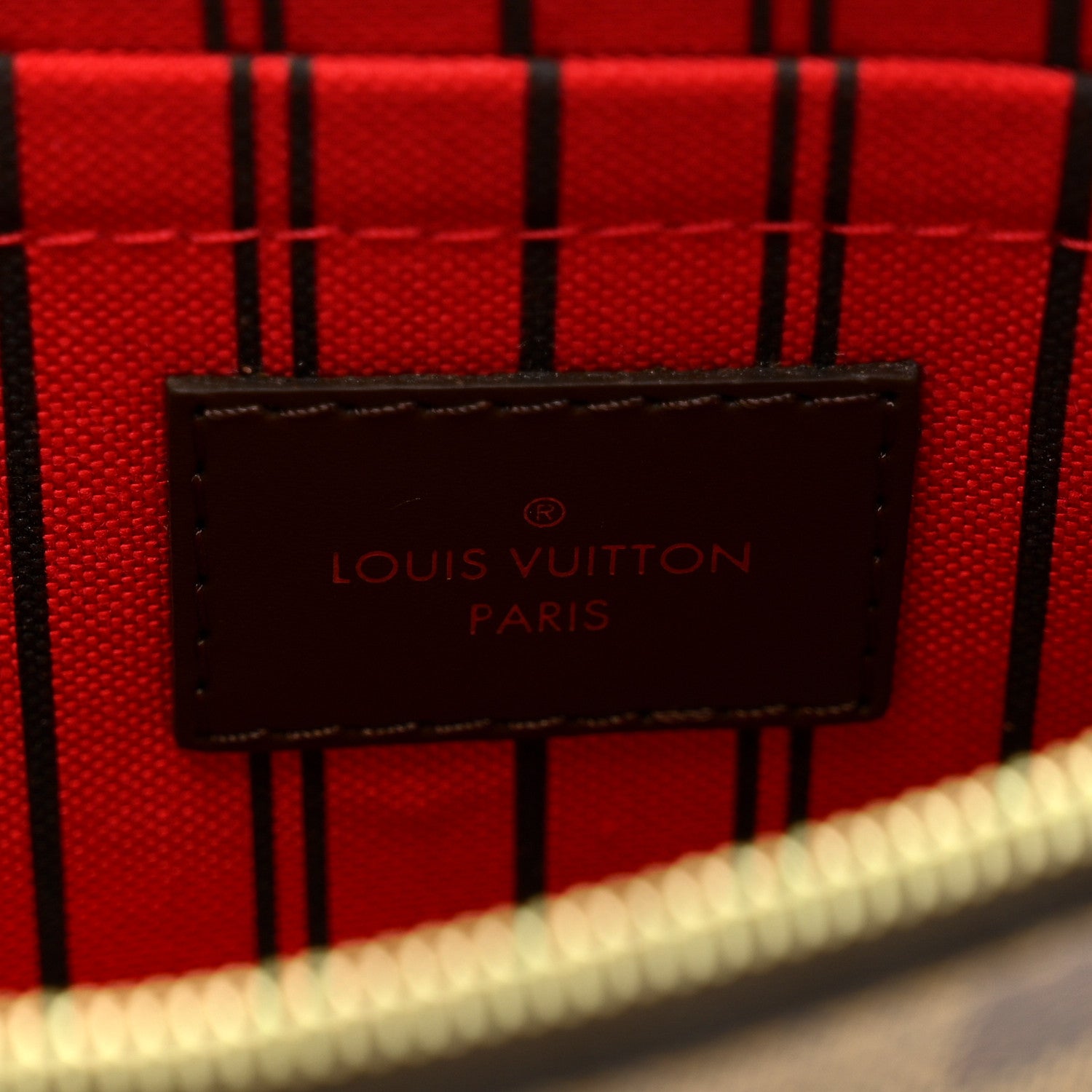 Louis Vuitton Damier Ebene Neverfull MM GM Pochette 6 of 6