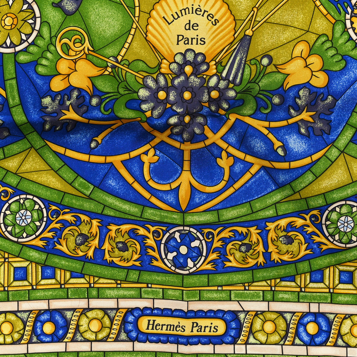Silk Lumieres de Paris Scarf 90