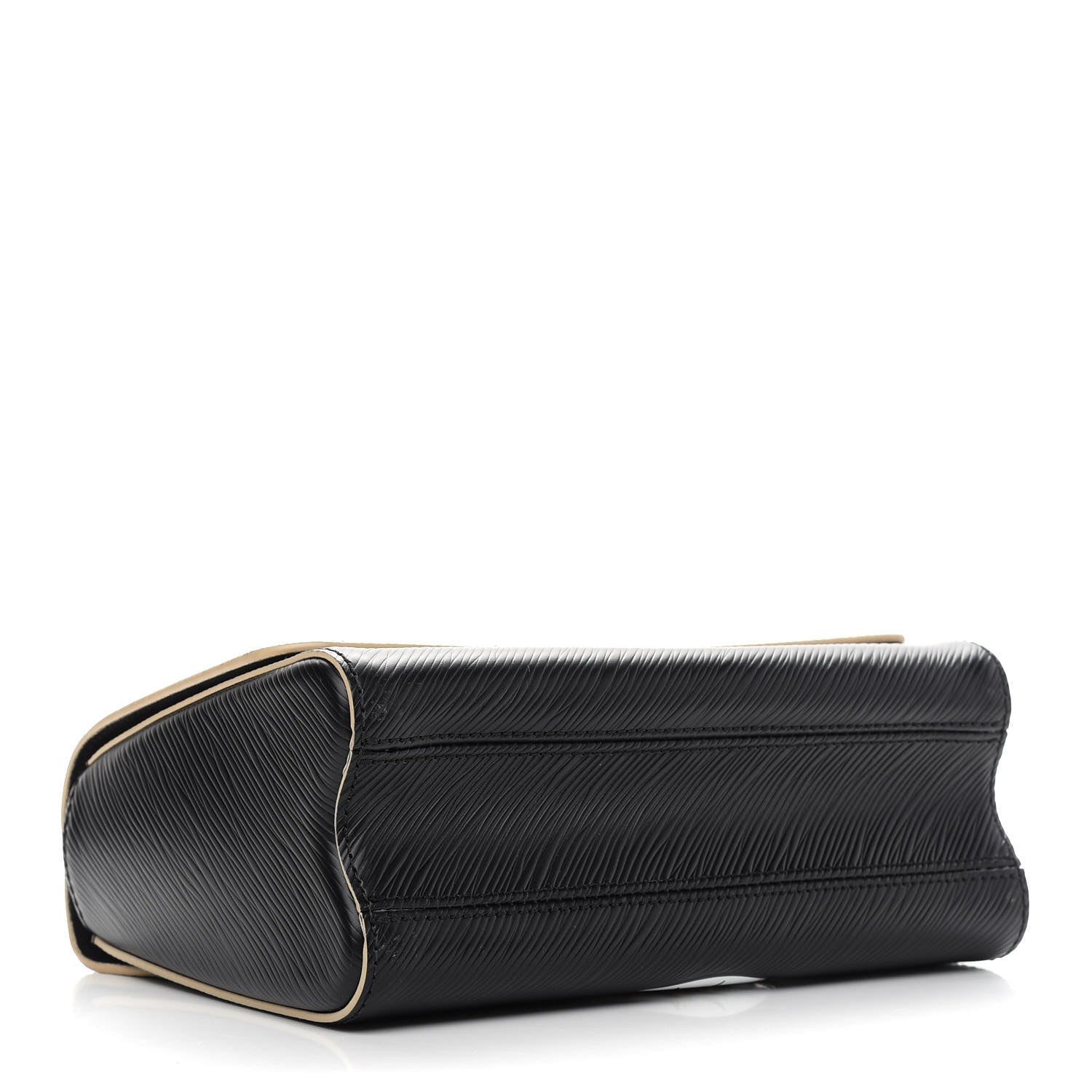 Louis Vuitton Epi Travel Stickers Twist Shoulder Bag MM Black 4 of 8