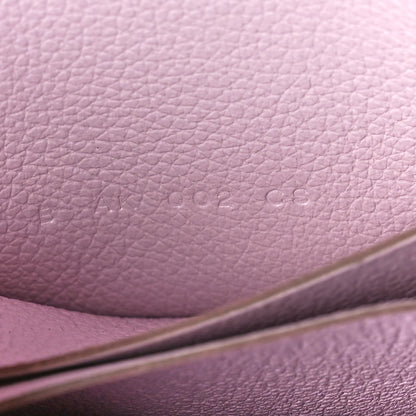 Hermes Evercolor Constance Slim Wallet Mauve Pale 10 of 15