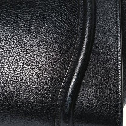 Celine Drummed Calfskin Mini Luggage Black 18 of 21