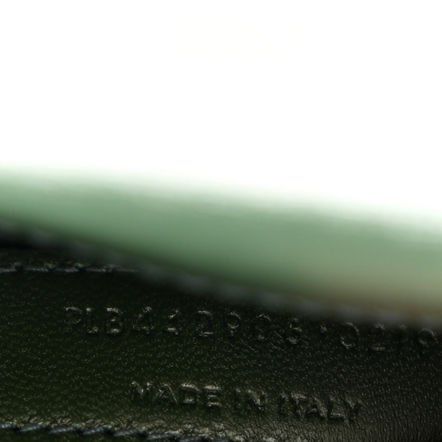Saint Laurent Calfskin Snakeskin Suede Medium Monogram Sunset Vert Fonce 7 of 11