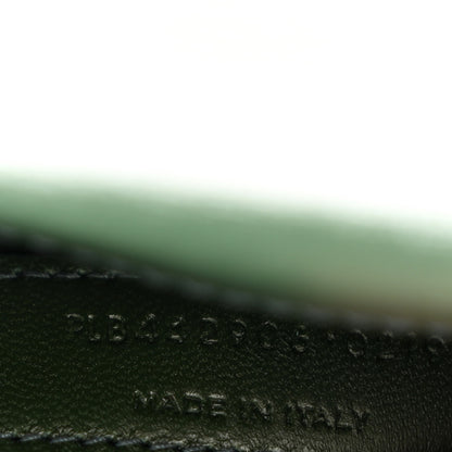 Saint Laurent Calfskin Snakeskin Suede Medium Monogram Sunset Vert Fonce 7 of 11