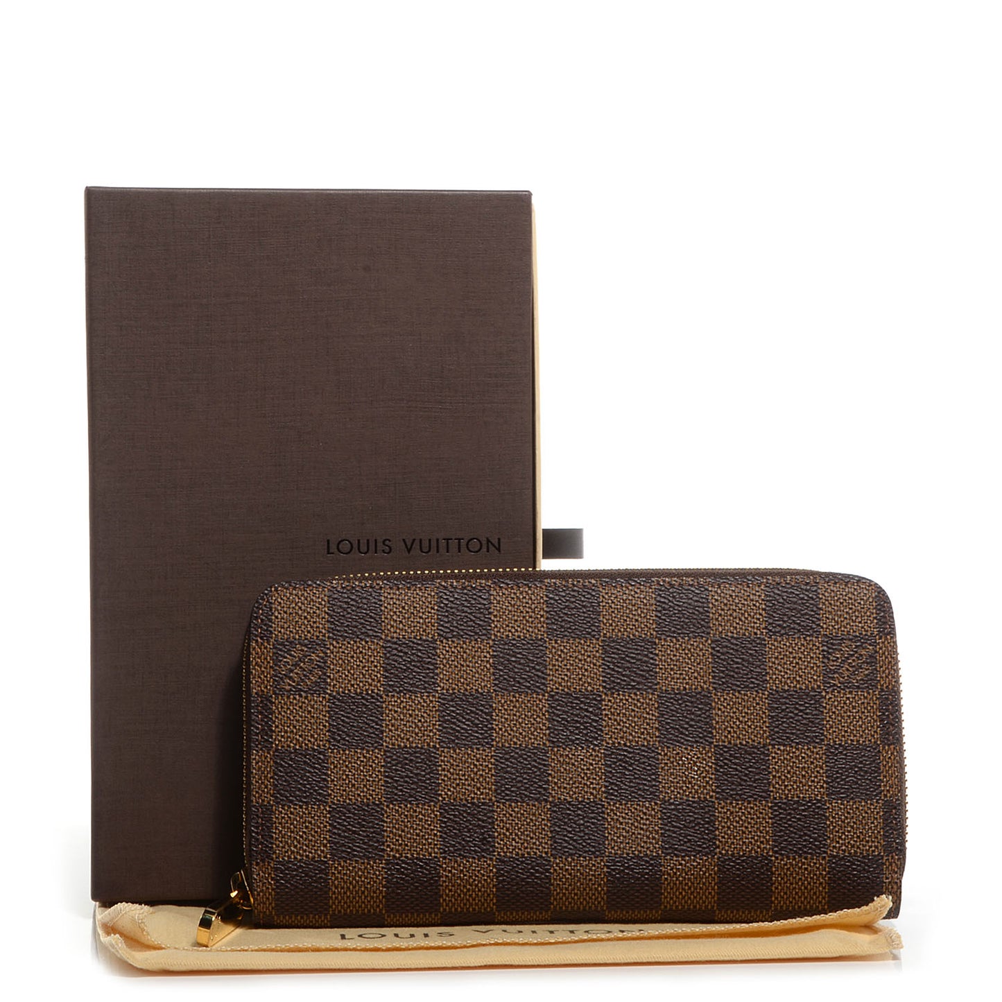 Damier Ebene Zippy Wallet