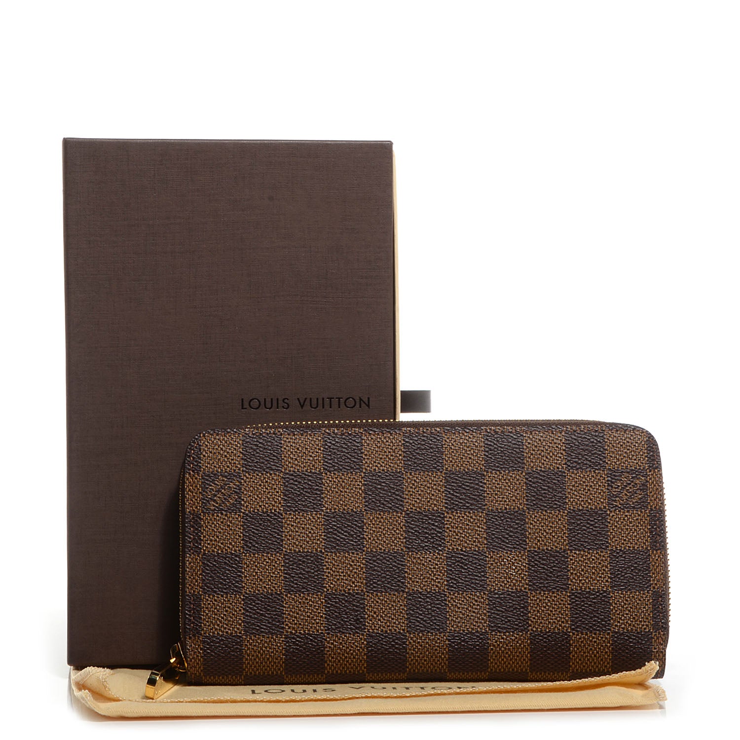 Louis Vuitton Damier Ebene Zippy Wallet 8 of 8
