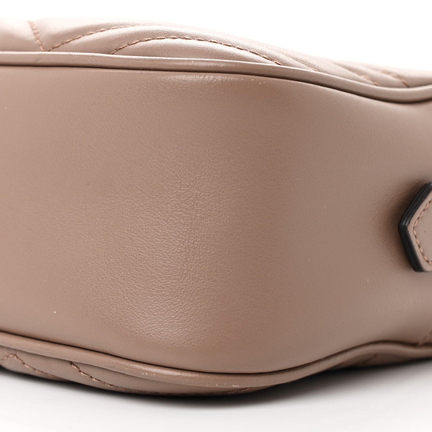Calfskin Matelasse Small GG Marmont Chain Shoulder Bag Porcelain Rose
