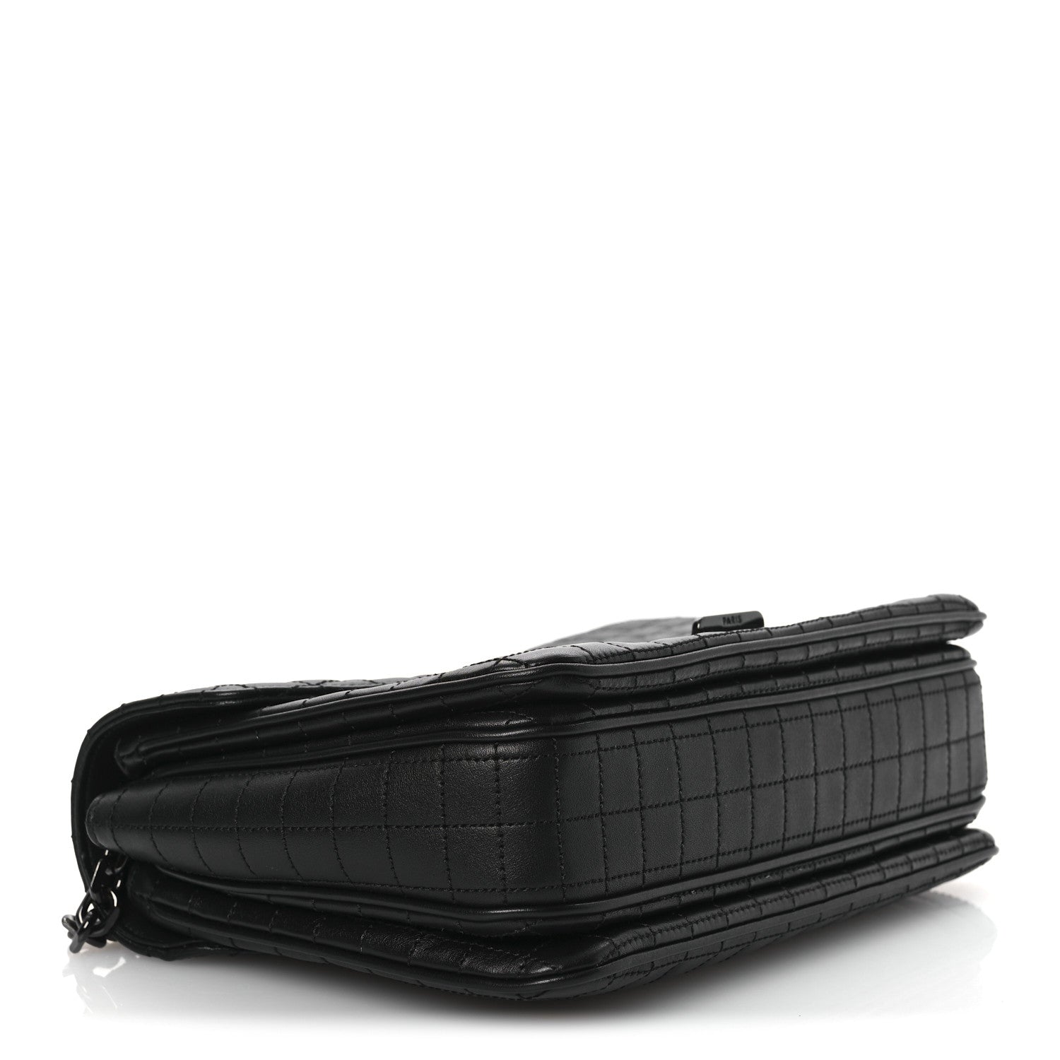 Celine Calfskin Quilted Medium C Bag Black 4 of 11