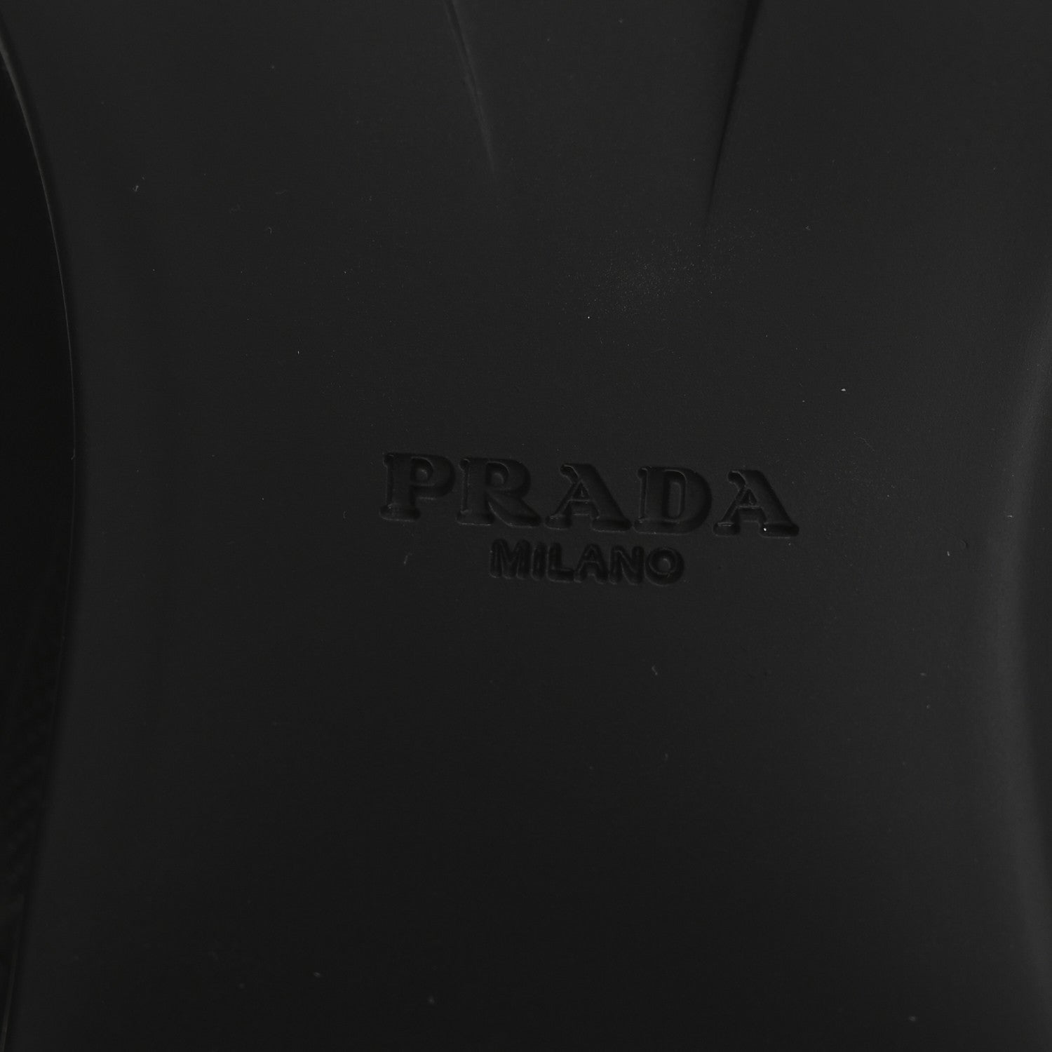Prada Spazzolato Re-Nylon Metal Triangle Logo Lace Up 55mm Ankle Boots 37.5 Black 7 of 16