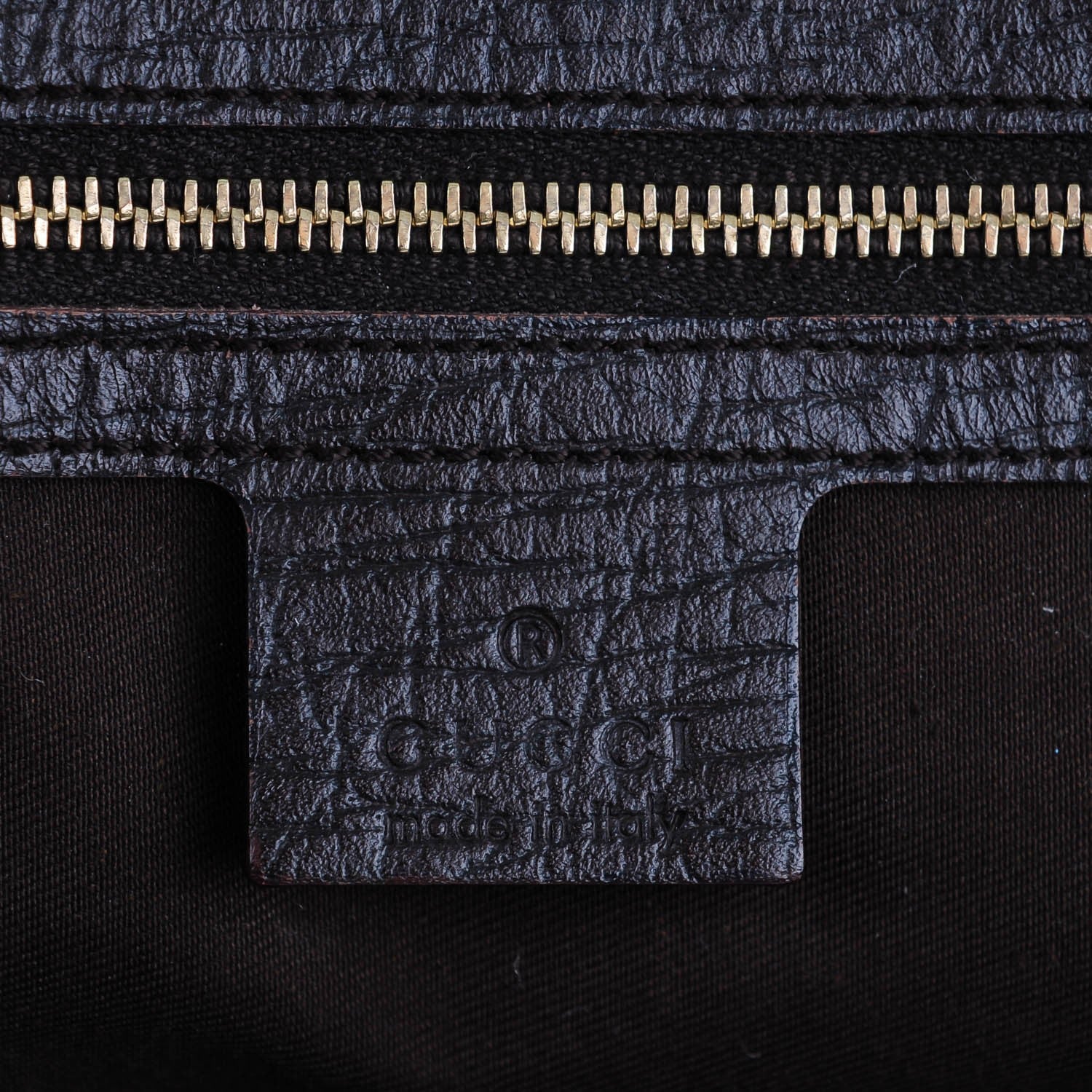 Gucci Monogram Medium Jolicoeur Tote Dark Brown 6 of 8
