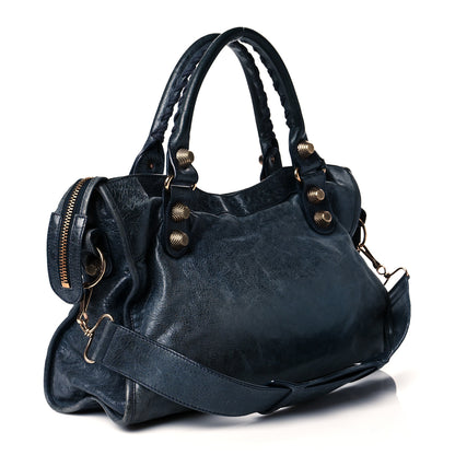 Balenciaga Agneau Giant 21 Rose Gold Hardware City Dark Night 2 of 9