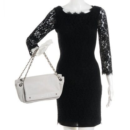 Chanel Caviar Outdoor Ligne Accordion Flap White 2 of 9