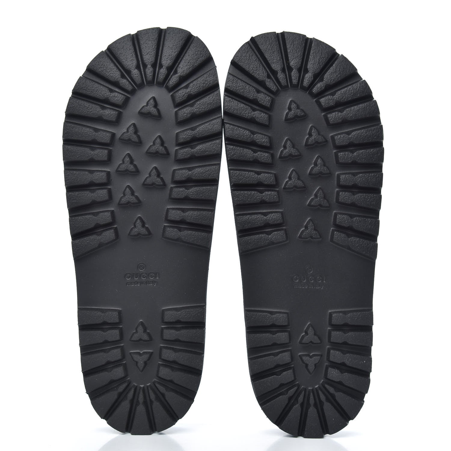 Gucci Guccissima Mens Lug Sole Slide Sandals 8 Black 5 of 8
