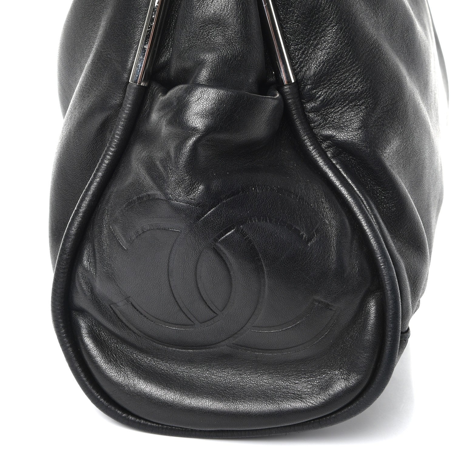 Chanel Lambskin Large Ultimate Soft Tote Black 8 of 8