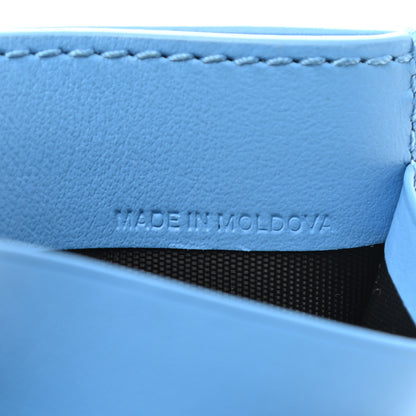 Burberry Calfskin Sandon TB Card Case Bright Sky Blue 7 of 8