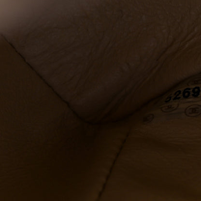 Chanel Canvas Camellia Embroidered Mini Square Flap  Ivory 7 of 10