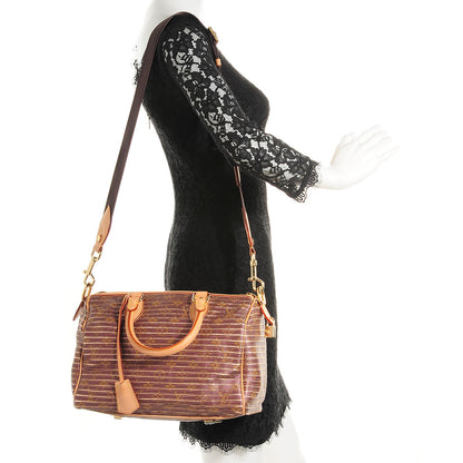 Louis Vuitton Monogram Eden Speedy Peach Peach 2 of 7