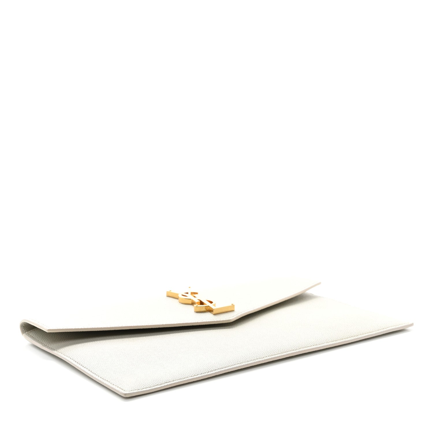 Saint Laurent Grain De Poudre Uptown Pouch Crema Soft 4 of 7
