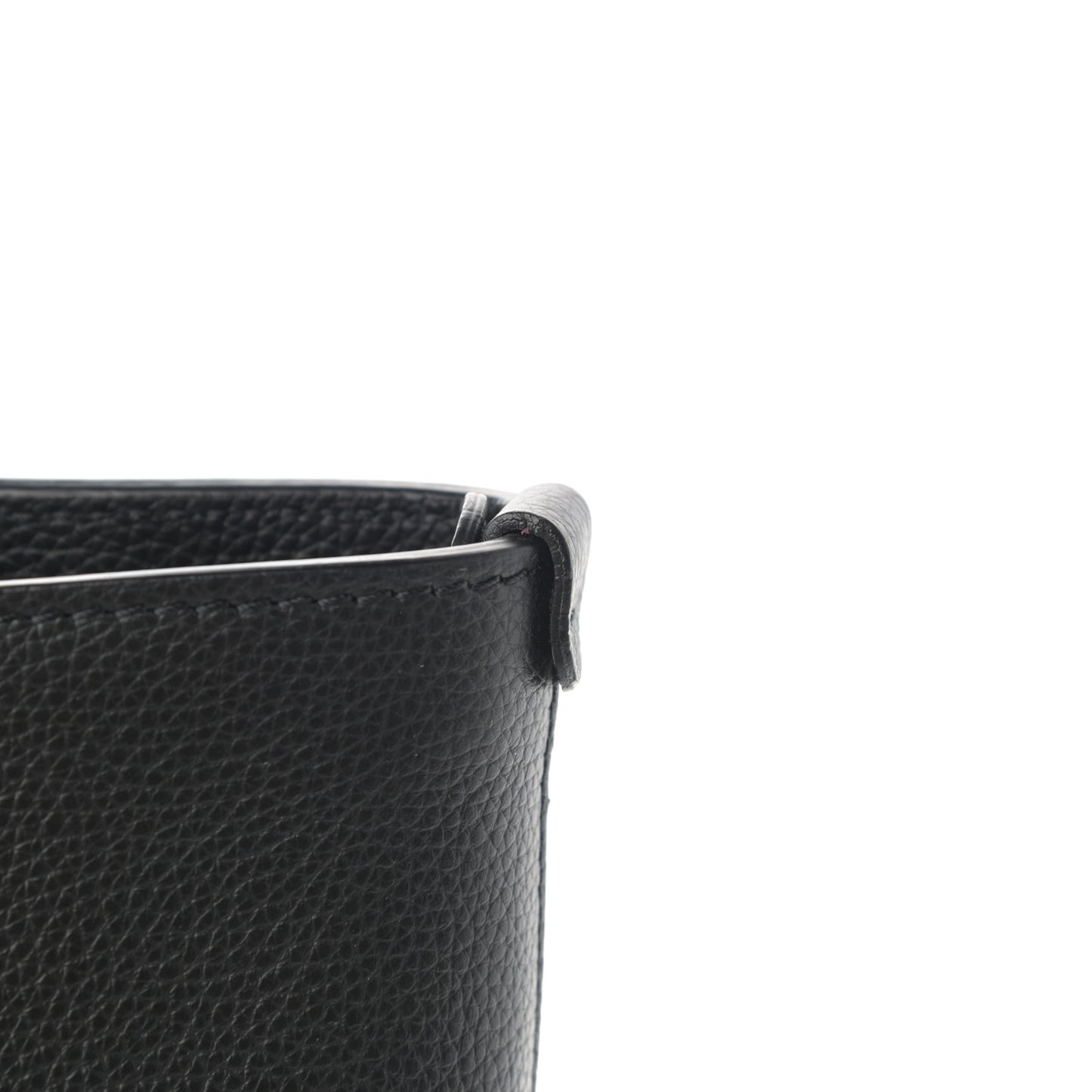 Calfskin Medium Tote Black