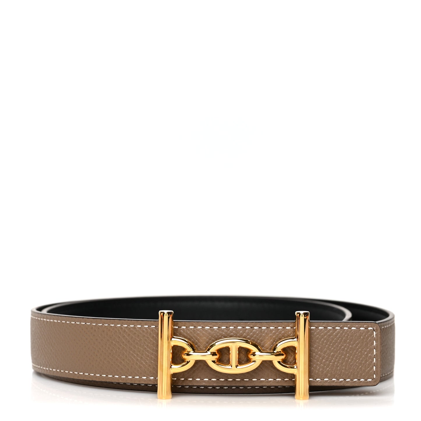 Swift Epsom 24mm Lagune Belt 75 Black Etoupe