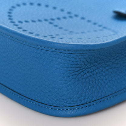 Hermes Taurillon Clemence Evelyne TPM Bleu Zanzibar 9 of 9